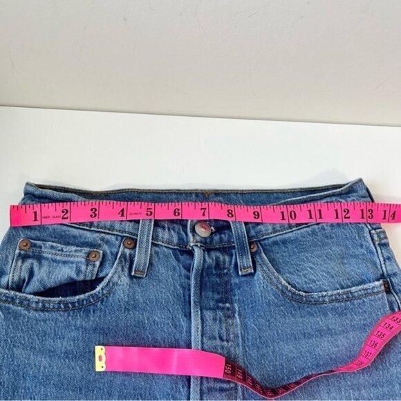 Levi's Premium 501 Skinny High Rise Button Fly WOMEN'S JEANS Size 26 - Picture 12 of 12